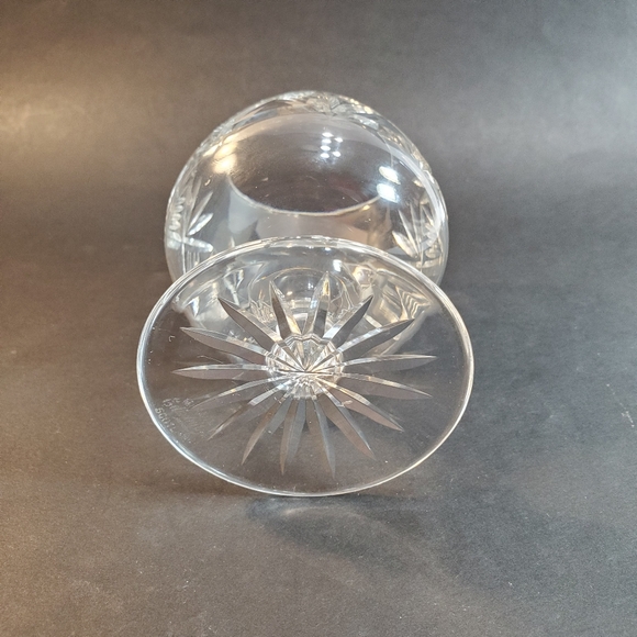 Edinburgh Footed Whiskey Snifter Tasting Glass Handcut Lead Crystal - Picture 3 of 4